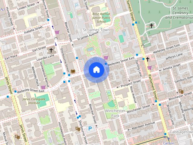 For Lease 225 Wellesley Street Unit# 805, Toronto, Ontario
