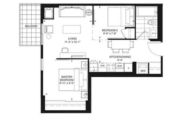 For Lease 251 Jarvis Street Unit# 1506, Toronto, Ontario