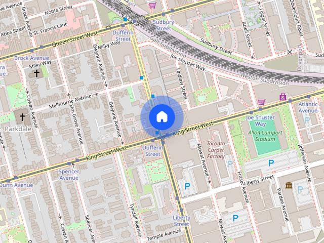 For Lease 285 Dufferin Street Unit# 423, Toronto, Ontario