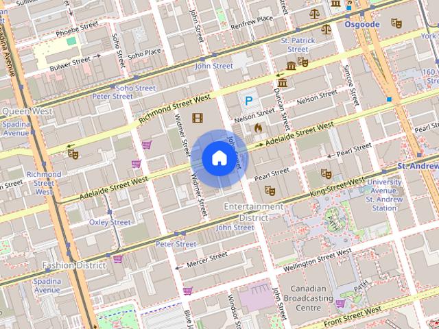 For Lease 295 Adelaide Street Unit# 1017, Toronto, Ontario
