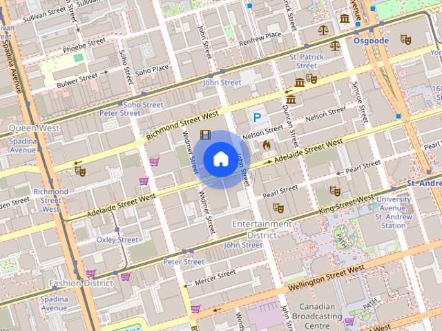 For Lease 290 Adelaide Street Unit# 2106, Toronto, Ontario