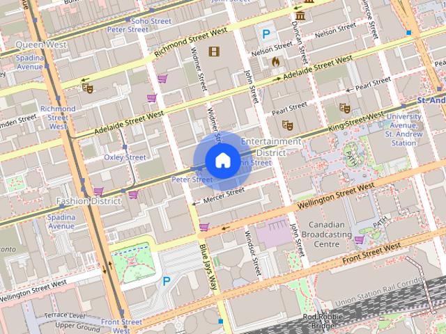 For Lease 327 King Street Unit# 1907, Toronto, Ontario