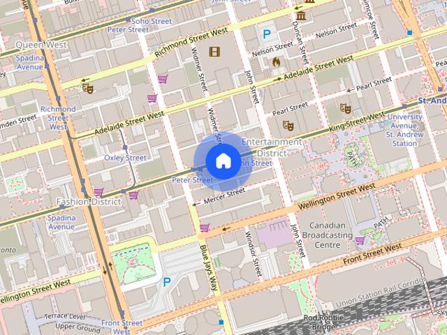 For Lease 327 King Street Unit# 2205, Toronto, Ontario