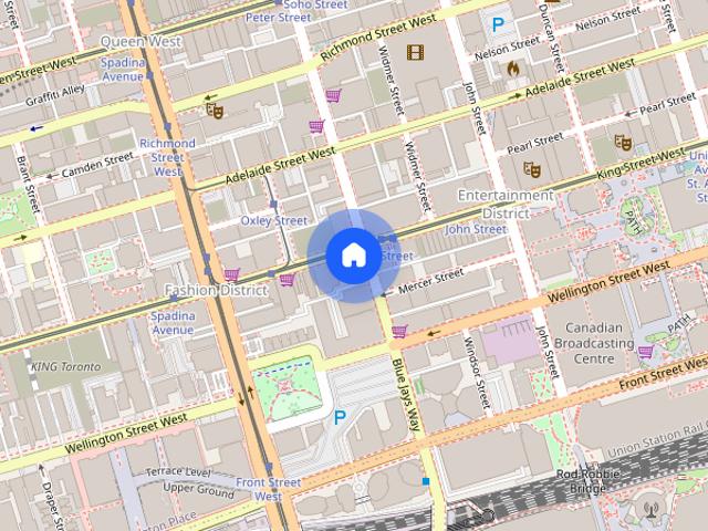 For Lease 357 King Street Unit# 3308, Toronto, Ontario