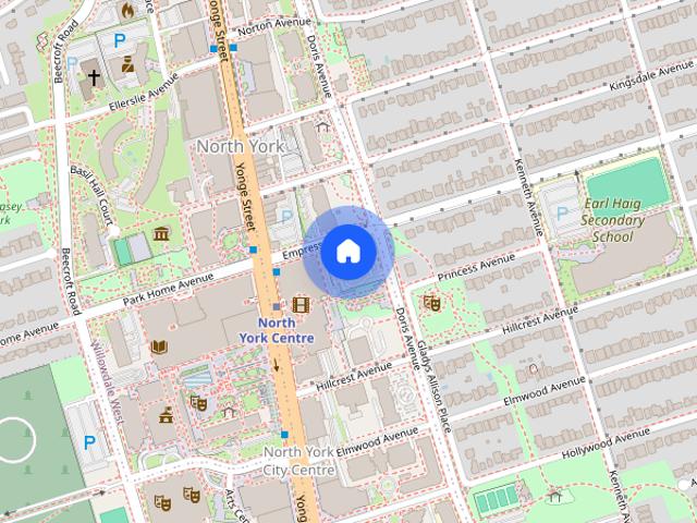 For Lease 35 Empress Avenue Unit# 909, Toronto, Ontario