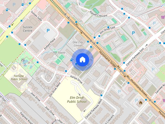 For Lease 36 Elm Drive Unit# 1703, Mississauga, Ontario