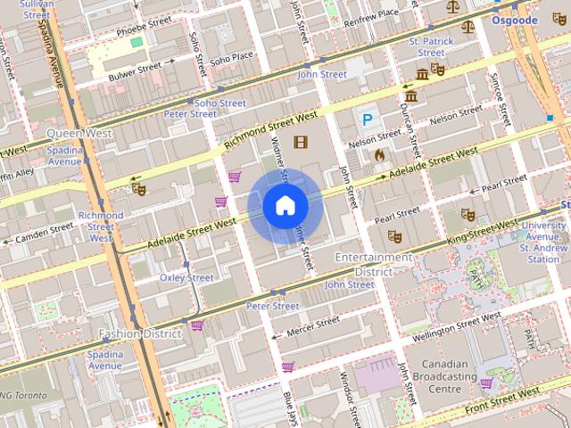For Lease 38 Widmer Street Unit# 2711, Toronto, Ontario
