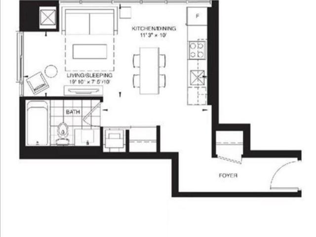 For Lease 435 Richmond Street Unit# 1409, Toronto, Ontario