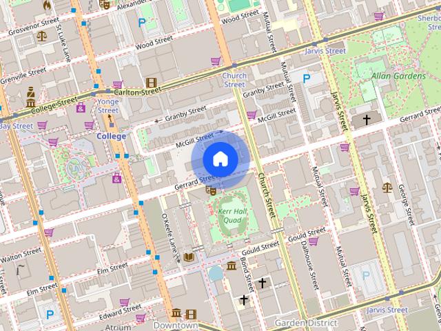 For Lease 44 Gerrard Street Unit# 1206, Toronto, Ontario