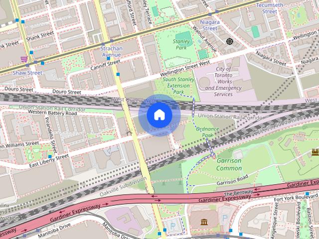 For Lease 50 Ordnance Street Unit# 2409, Toronto, Ontario