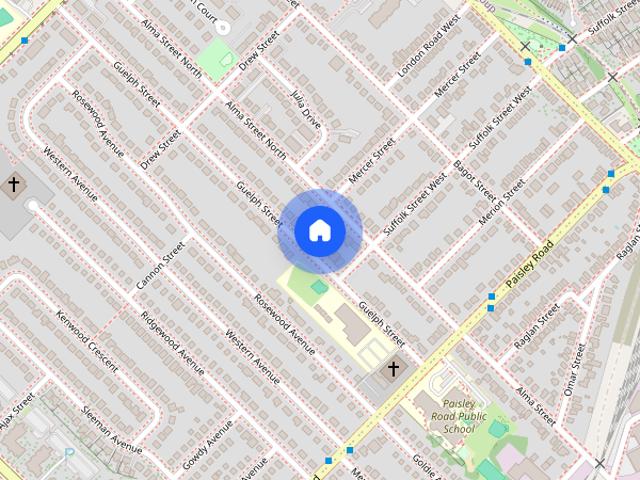 For Lease 53 Guelph Street Unit# UPPER, Guelph, Ontario