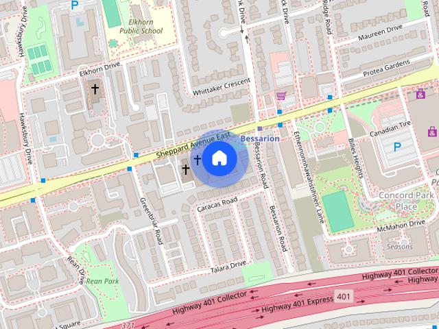 For Lease 699 Sheppard Avenue Unit# 810, Toronto, Ontario