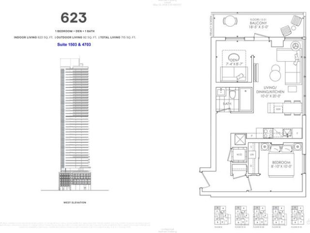 For Lease 89 Church Street Unit# 1503, Toronto, Ontario