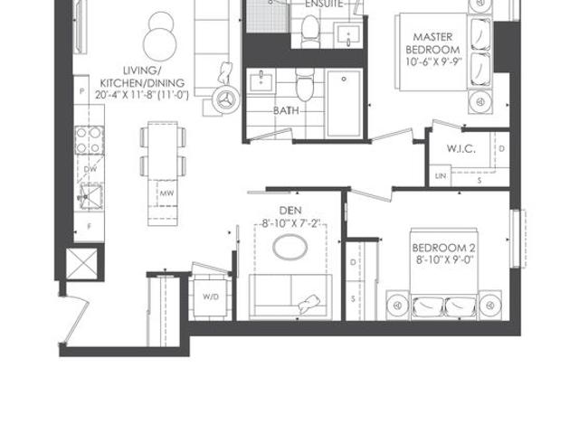 For Lease 89 Church Street Unit# 904, Toronto, Ontario