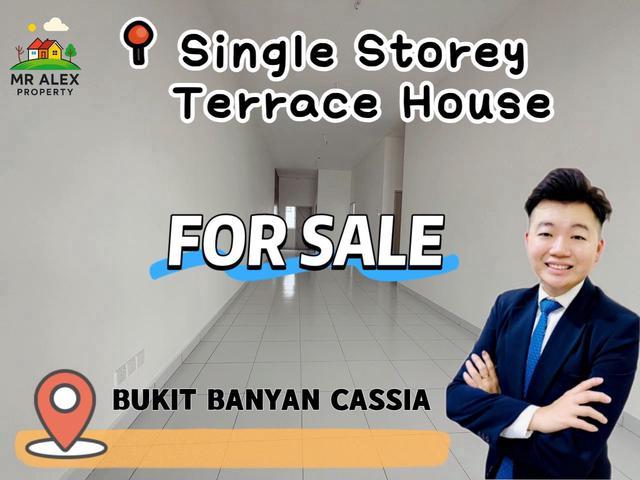 FOR SALE1 Storey Terrace House Bukit Banyan Cassia Nearby Amanjaya
