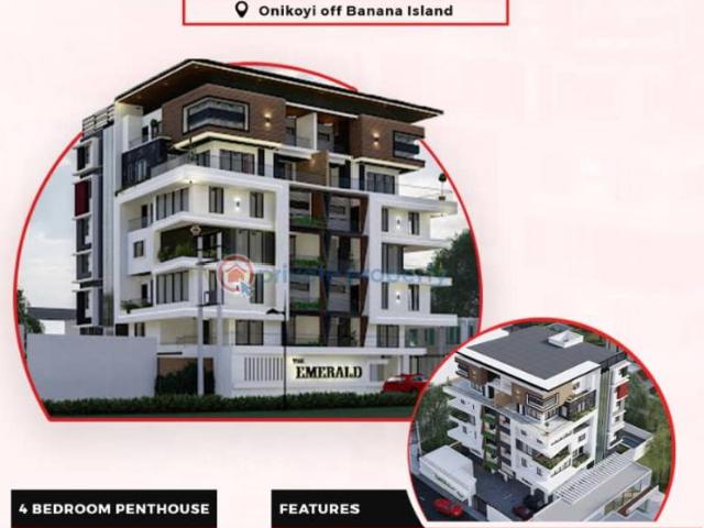For sale: 4 bedroom Block Of Flats The Emerald Penthouse Apartment Off Banana Island Ikoyi Lagos PID: 7PBMZT | Private Property Nigeria