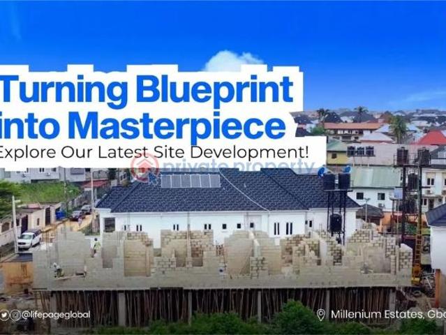 For sale: 4 bedroom Detached Duplex Inside Millennium Estate, Orange Terrace, Gbagada Lagos PID: 3PBDYC | Private Property Nigeria