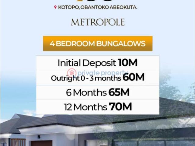 For sale: 4 bedroom Duplex Old Police Headquarters Eleran, Ogun State Headquarters, Kotopo Abeokuta Ogun PID: 0PCAES | Private Property Nigeria
