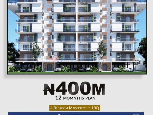 For sale: 4 bedroom Flat & Apartment Osborne Phase 2 Egc3 Estate Osborne Foreshore Estate Ikoyi Lagos PID: 4PBKXN | Private Property Nigeria