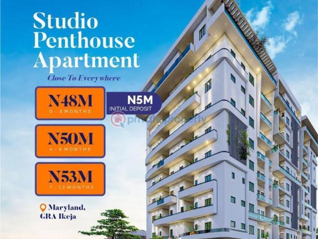 For sale: 1 bedroom Studio Apartment Main Castle Apartment Ikeja Maryland Mende Maryland Lagos PID: 4PBFKN | Private Property Nigeria