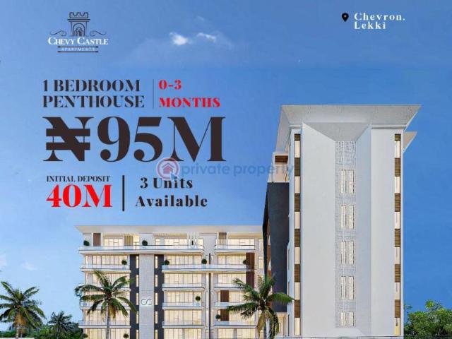 For sale: 1 bedroom Penthouse Chevron Drive Off Lekki Express Way Chevy Castle Apartment Chevron Drive Lekki Lagos PID: 3PCKVB | Private Property Nigeria