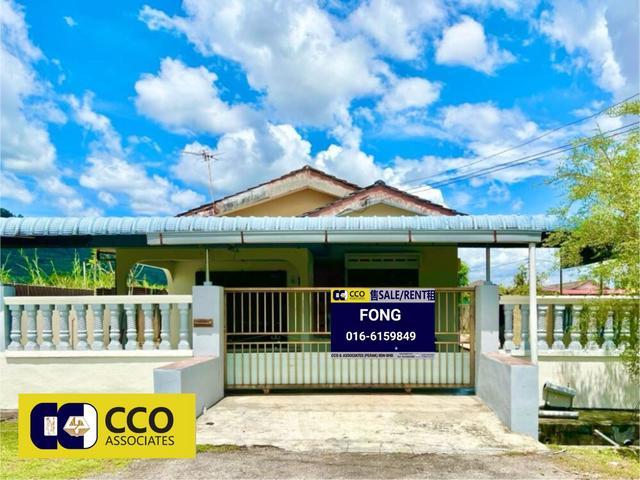 FOR SALE 1Storey Bungalow House with Spacious Land at Buntong Ipoh