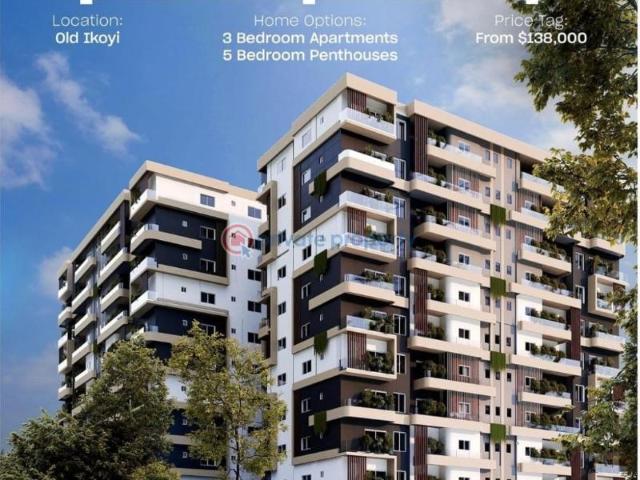 For sale: 3 bedroom Block Of Flats Glover Ikoyi Lagos PID: 2PCKJR | Private Property Nigeria