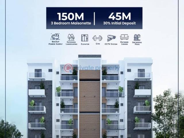 For sale: 3 bedroom Block Of Flats Redemption Tower Estate. Pay Little By Little Gbagada Lagos PID: 2PCCLC | Private Property Nigeria