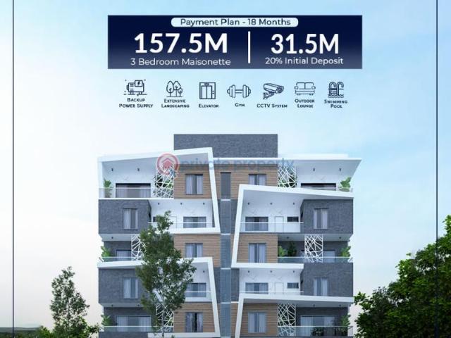 For sale: 3 bedroom Block Of Flats Redemption Towers, Gbagada Lagos PID: 3PQYYF | Private Property Nigeria