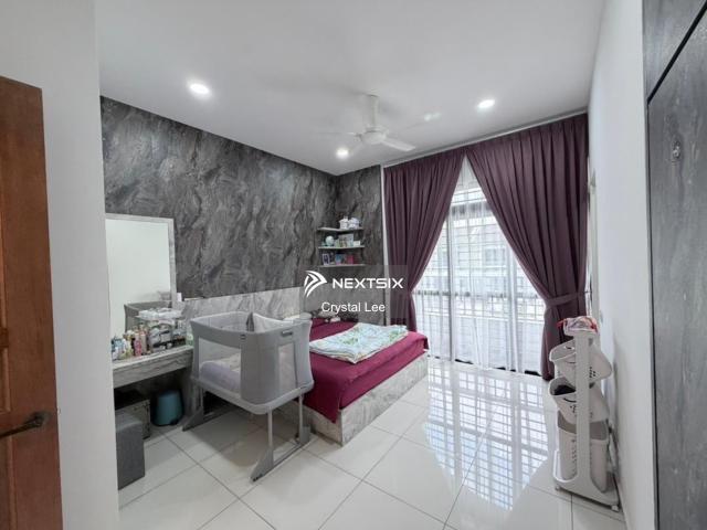 FOR SALE – Taman Desa Cemerlang Double Storey Terrace House Low Cost Kitchen Fully Extended MBJB Approved Plan