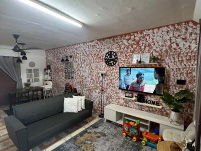FOR SALE Taman Desa Rakyat Pasir Gudang Full Loan 3 Bilik
