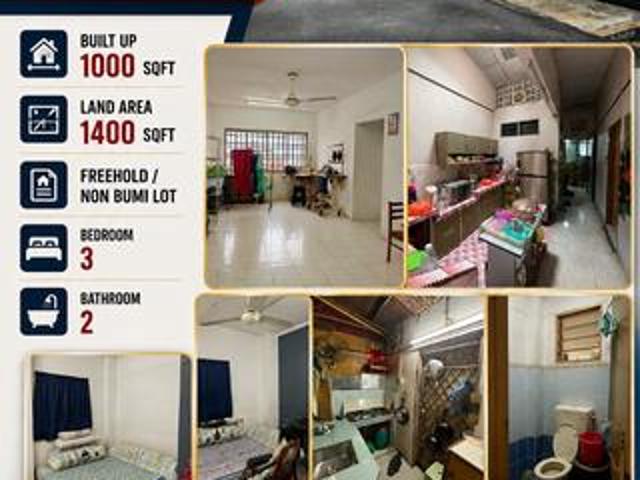 For Sale Taman Sejahtera Lunas Single Storey Terrace House