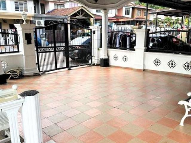 For Sale Teres 2 tingkatCorner lot luas Taman Nusa Damai Pasir Gudang
