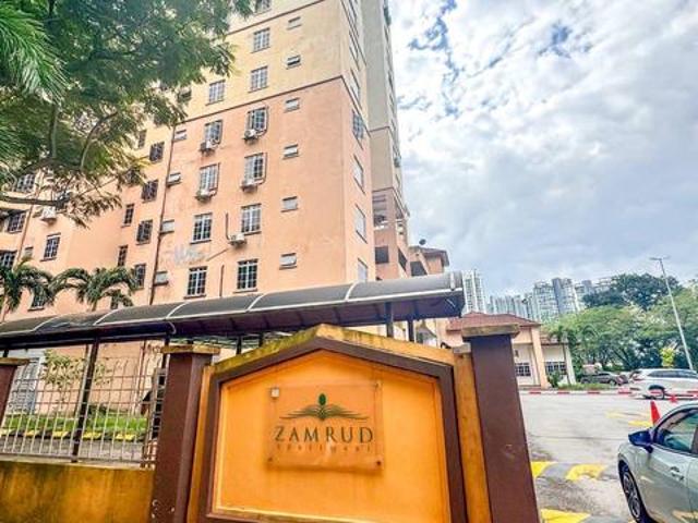 For Sale Zamrud Apartment Jalan Klang Lama