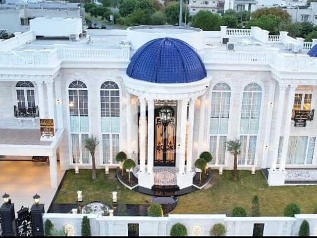 For Sale: A Brand New, Fully Furnished, Original Faisal Rasul Design, Two Kanal Corner, Ultra Spanish Royal Mansion