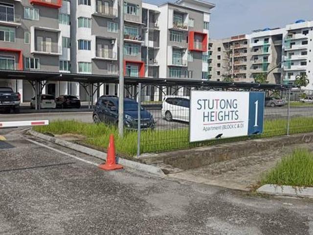 For sale affordable price apartment stutong baru
