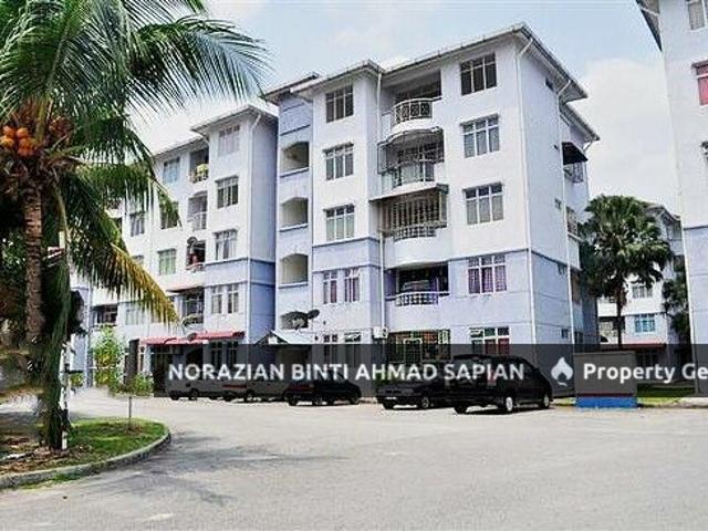For Sale Apartment Kiambang, Taman Putra Perdana, Puchong