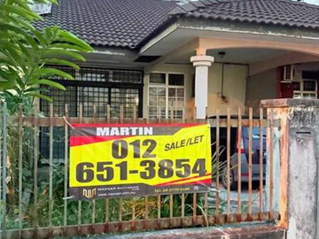 FOR SALE CASHBACK 45K BUMI LOT Teres setingkat depan padang