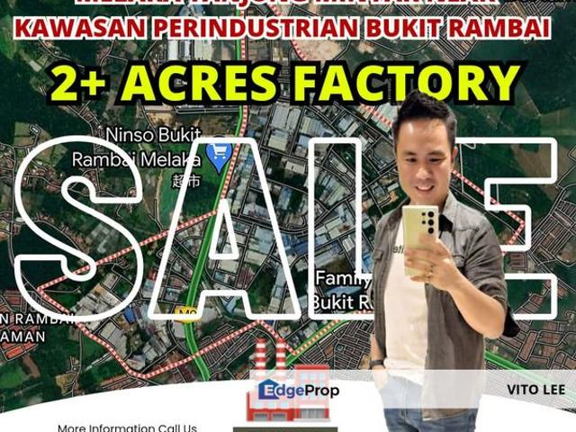 FOR SALE 出售 RM9.5M ⚙️ Abt 2+ Acres Factory