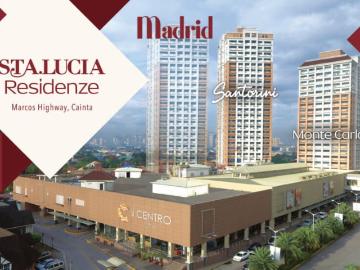 For sale condo units inside sta. Lucia cainta rizal walking distance to mall &lrt [condos ️] April 2025 in Cainta, Rizal for sale
