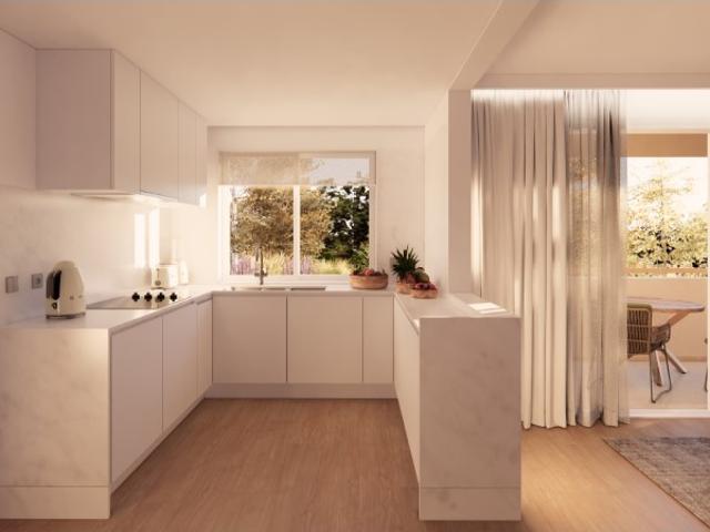 For Sale | Condomínio fechado JARDIM DAS CAVADAS | Apartamento T1 | Piscina e jardim | 1 Lugar de Garagem + Arrumos