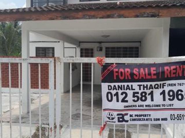 For Sale Corner Lot Double Storey Terrace Sungai Buaya Rawang
