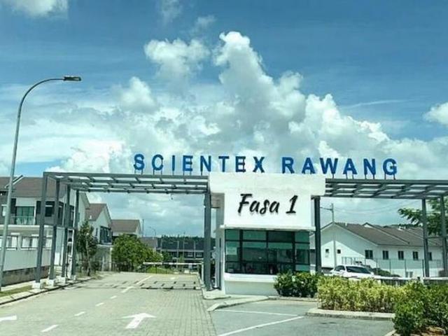 FOR SALE DoubleStorey Terrace House Scientex Rawang