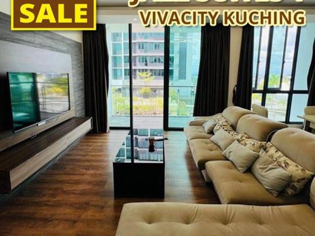 FOR SALE Fully Furnished Jazz suites 1 Vivacity Kuching