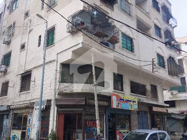 For sale: high yield 3 side corner full mezzanine floor independent entrance prime dha karachi