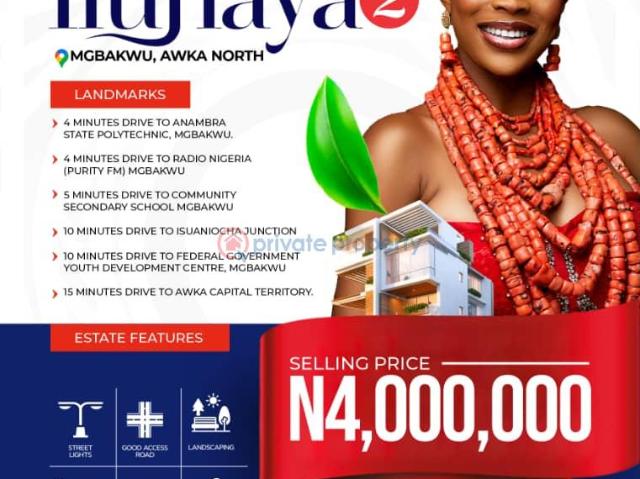 For sale: Land Mgbakwu Awka South Anambra PID: 3PCLWX | Private Property Nigeria