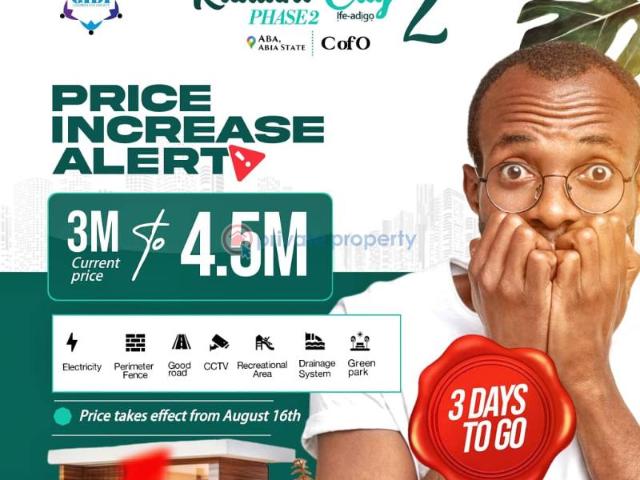 For sale: Land Aba Osisioma Abia PID: 7PBVXW | Private Property Nigeria