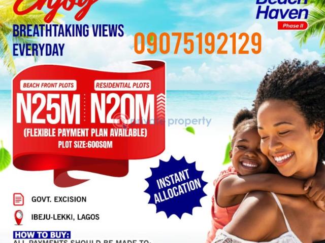 For sale: Land Akodo Ise Ibeju Lekki Lagos PID: 2PCKMK | Private Property Nigeria
