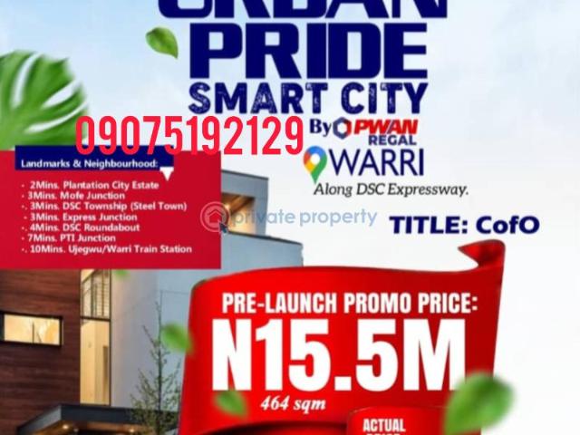 For sale: Land Along Dsc Expressway Warri, Close To Plantation Estate Warri Delta PID: 2PCFKR | Private Property Nigeria
