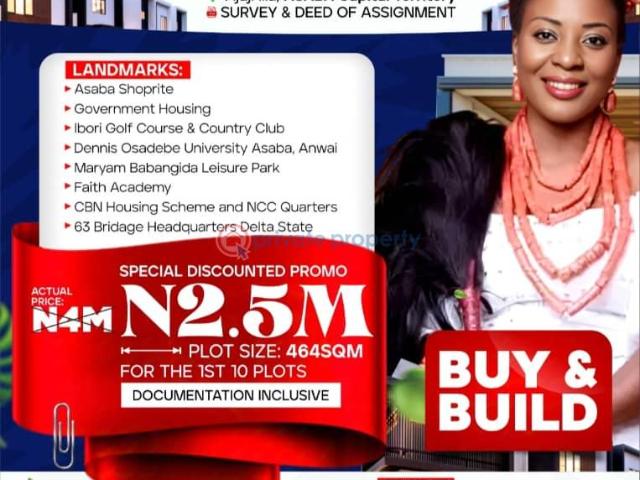For sale: Land Asaba Delta PID: 1PCKTB | Private Property Nigeria